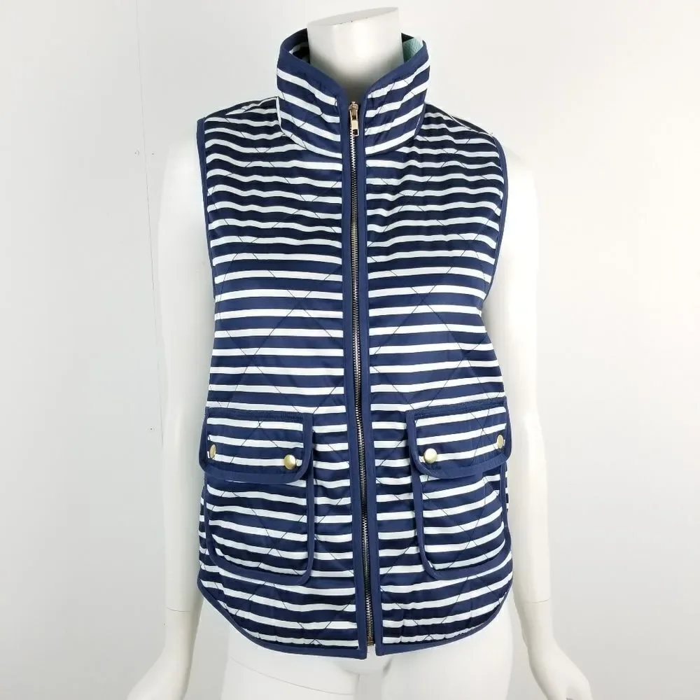 NWT 41 Hawthorn Anise Striped Vest XS Stitch Fix